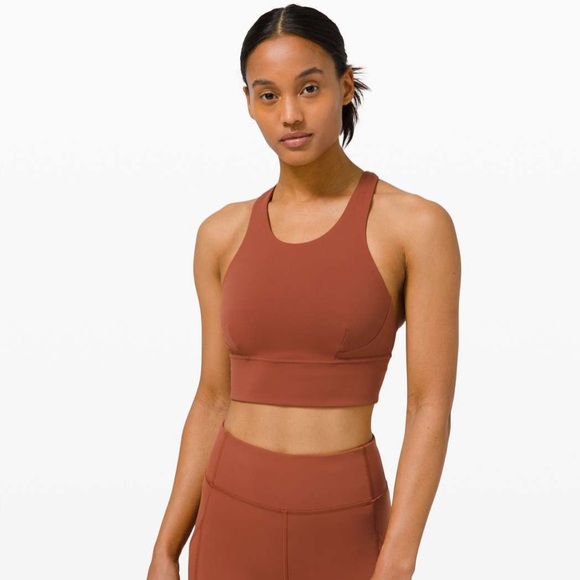 lululemon athletica Tops - Lululemon Wunder Train Long-Line Bra *Medium Support, C/D Cups
Dark Terracotta